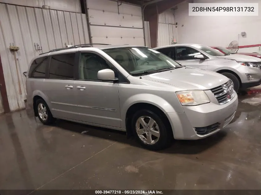 2008 Dodge Grand Caravan Sxt VIN: 2D8HN54P98R131732 Lot: 39477218