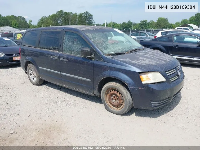 1D8HN44H28B169384 2008 Dodge Grand Caravan Se