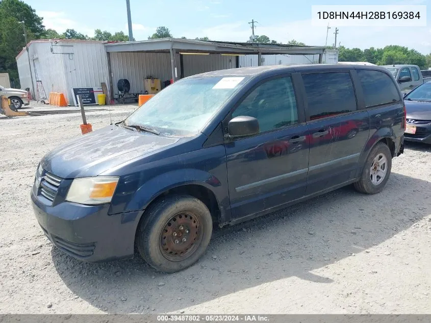 1D8HN44H28B169384 2008 Dodge Grand Caravan Se