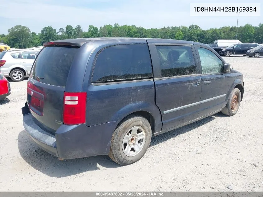 1D8HN44H28B169384 2008 Dodge Grand Caravan Se