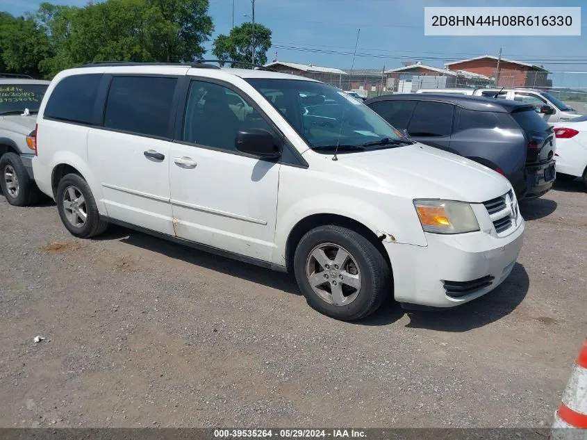 2D8HN44H08R616330 2008 Dodge Grand Caravan Se