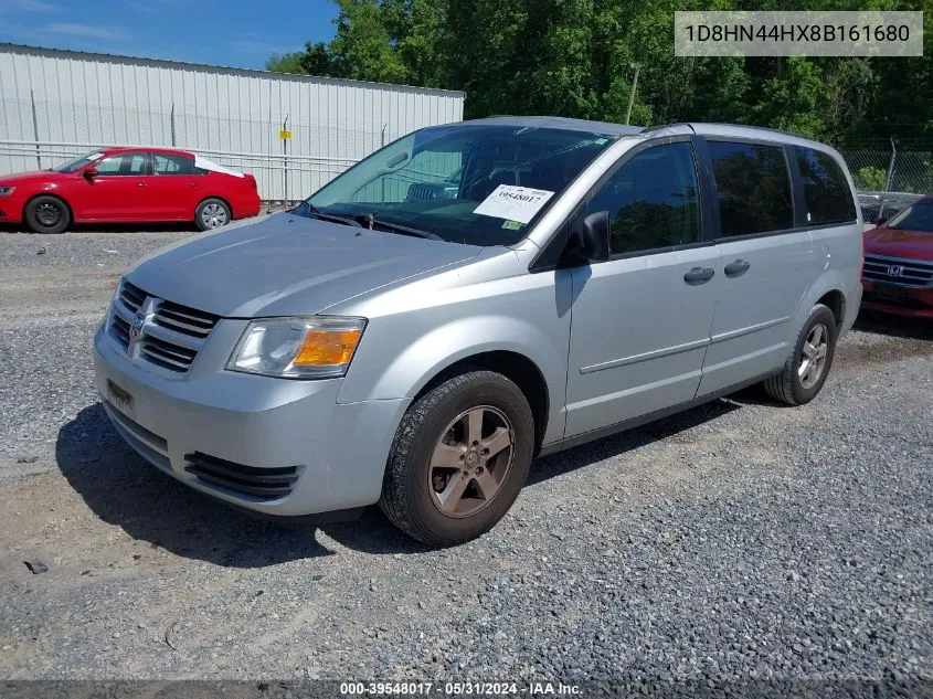 1D8HN44HX8B161680 2008 Dodge Grand Caravan Se