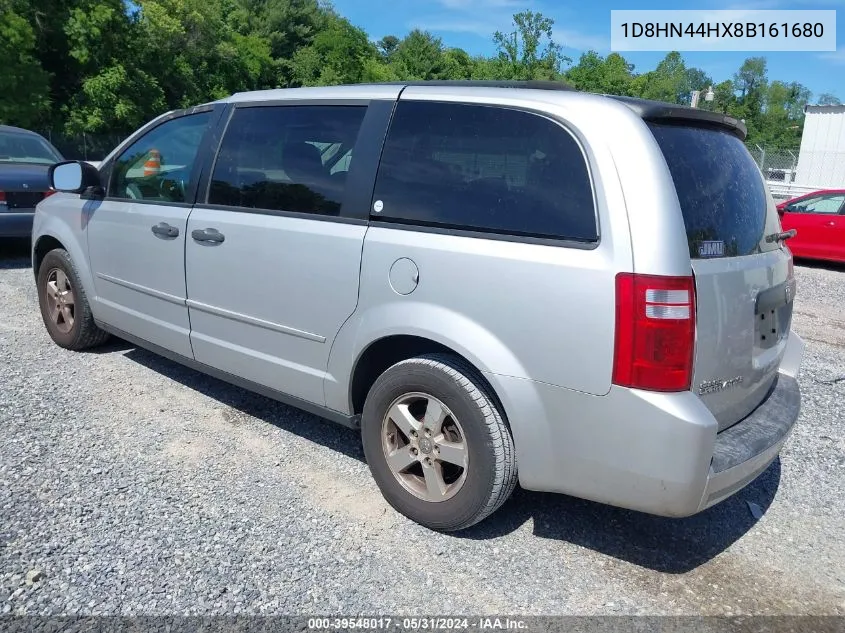 1D8HN44HX8B161680 2008 Dodge Grand Caravan Se