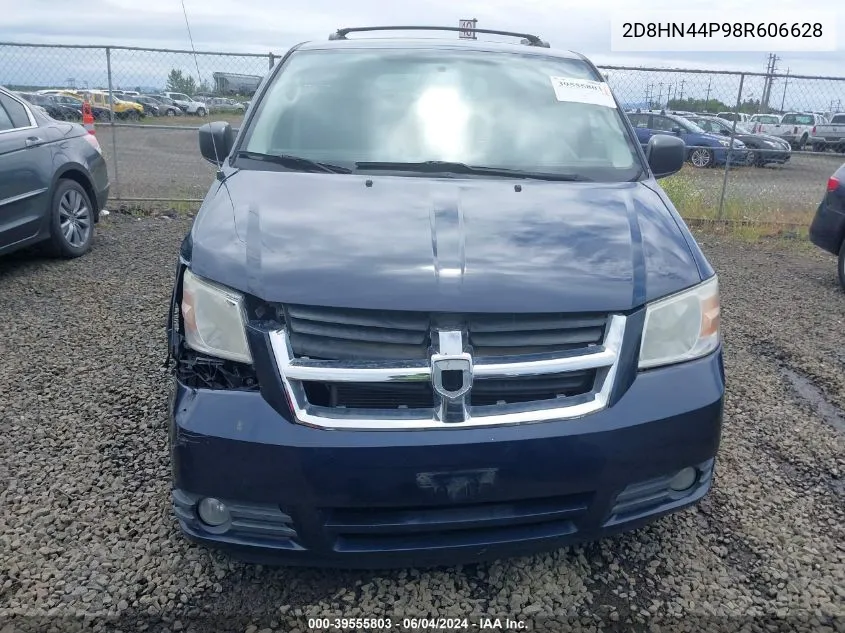 2D8HN44P98R606628 2008 Dodge Grand Caravan Se