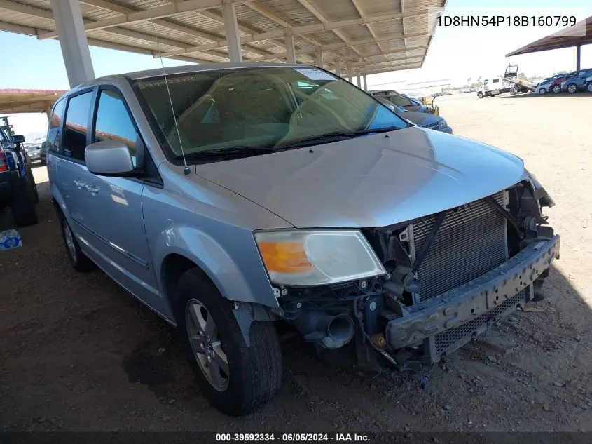 1D8HN54P18B160799 2008 Dodge Grand Caravan Sxt