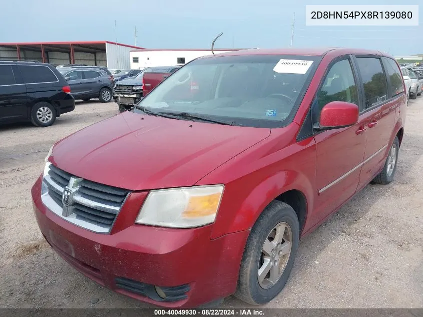 2D8HN54PX8R139080 2008 Dodge Grand Caravan Sxt