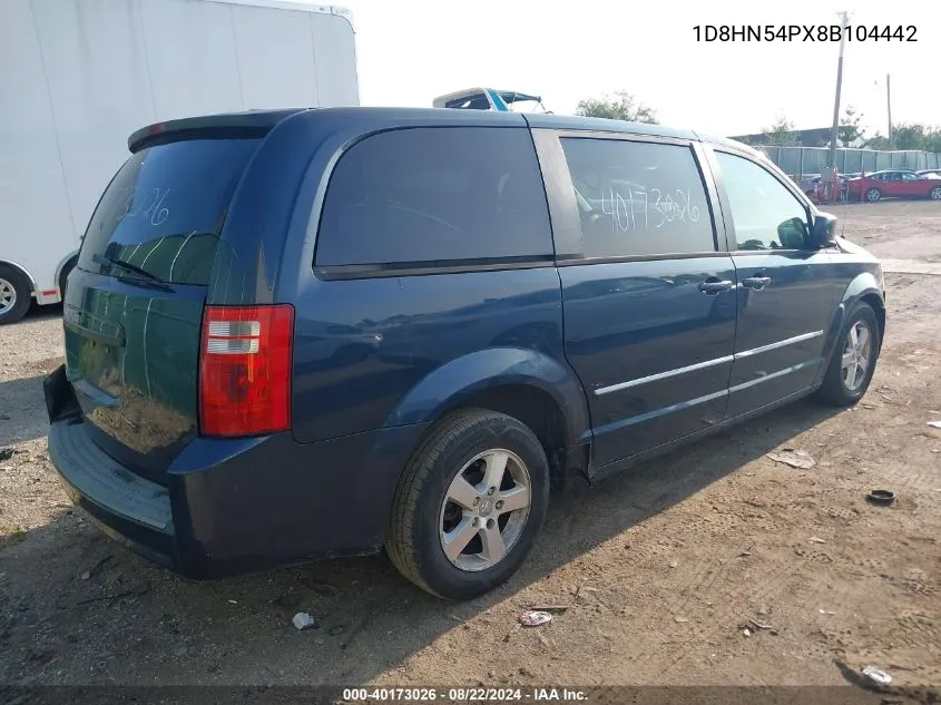 1D8HN54PX8B104442 2008 Dodge Grand Caravan Sxt