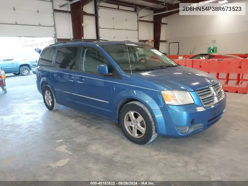 2D8HN54P38R673523 2008 Dodge Grand Caravan Sxt