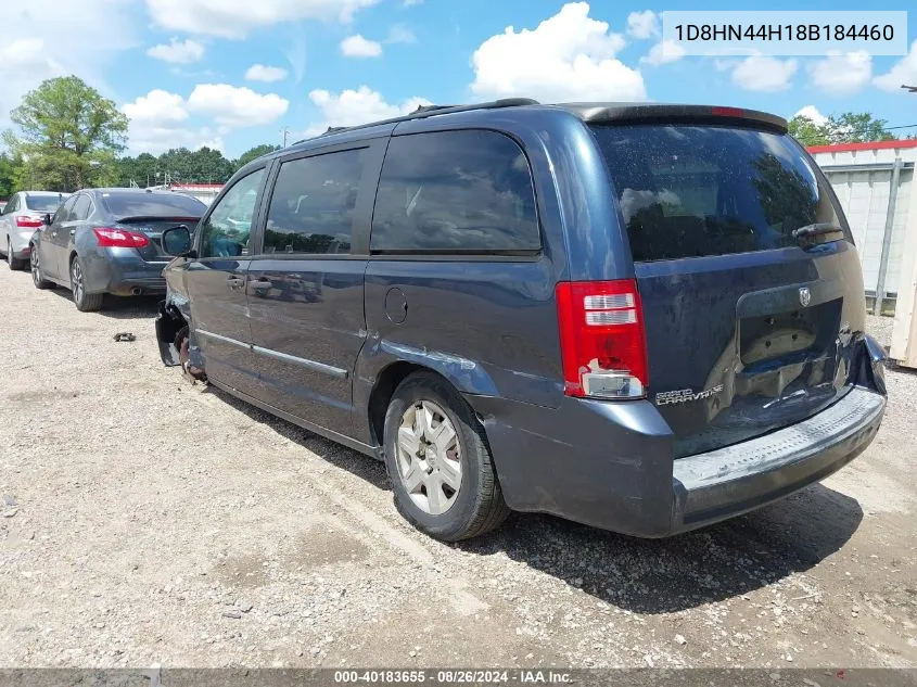 1D8HN44H18B184460 2008 Dodge Grand Caravan Se