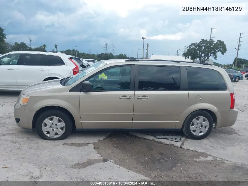 2D8HN44H18R146129 2008 Dodge Grand Caravan Se