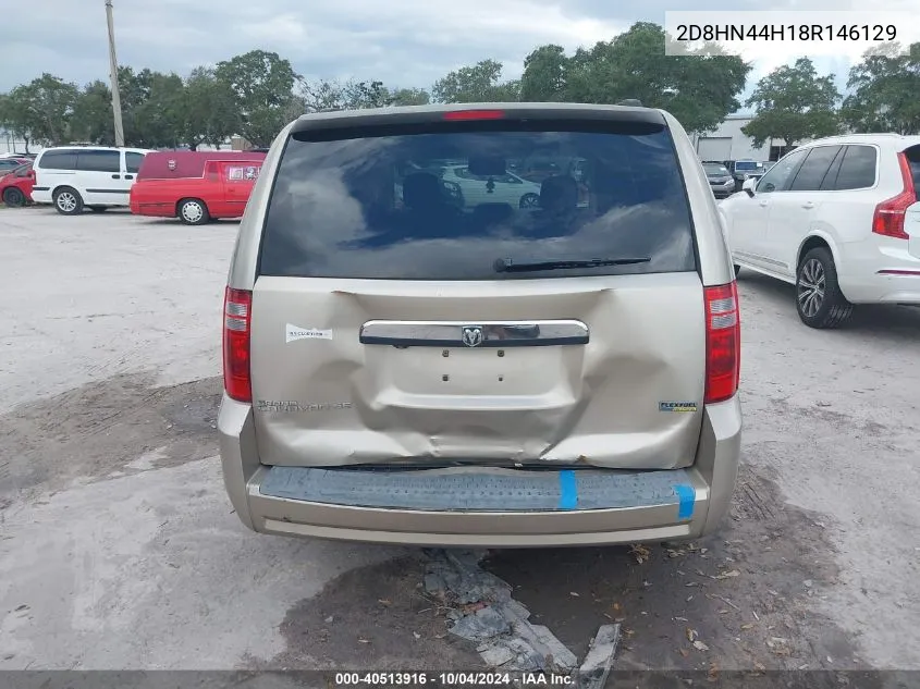 2D8HN44H18R146129 2008 Dodge Grand Caravan Se