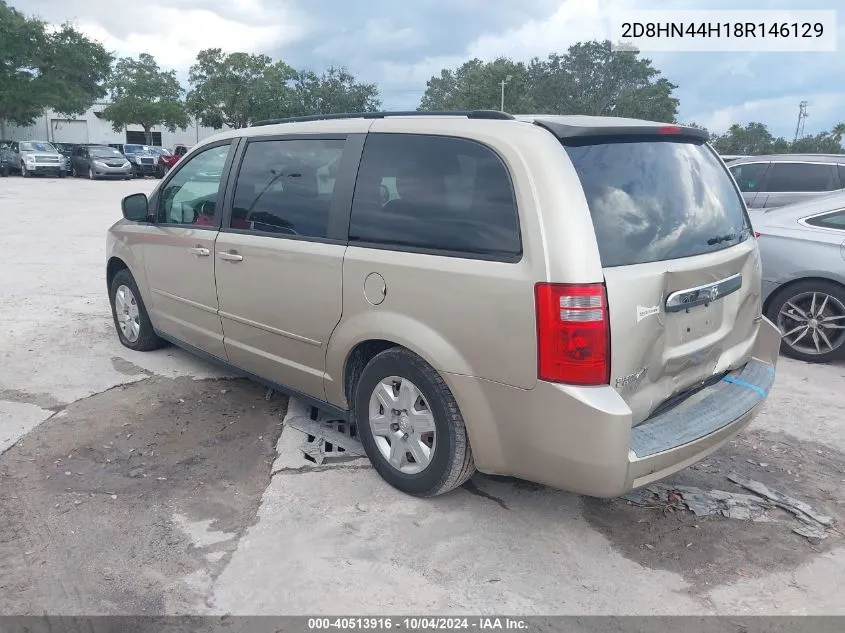 2D8HN44H18R146129 2008 Dodge Grand Caravan Se