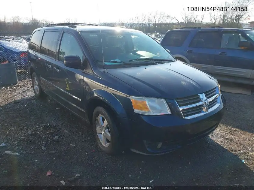 1D8HN54P48B144158 2008 Dodge Grand Caravan Sxt