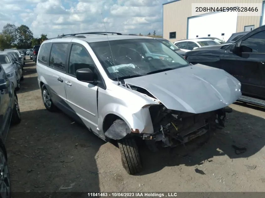 2009 Dodge Grand Caravan Se VIN: 2D8HN44E99R628466 Lot: 11841463