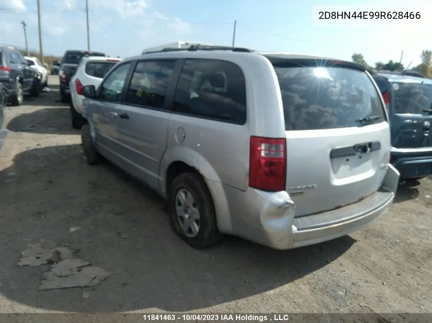 2009 Dodge Grand Caravan Se VIN: 2D8HN44E99R628466 Lot: 11841463