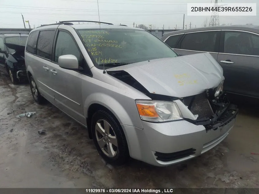 2009 Dodge Grand Caravan Se VIN: 2D8HN44E39R655226 Lot: 11929976