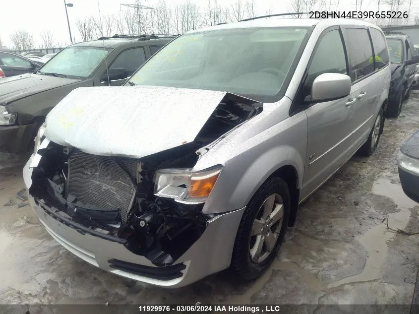 2D8HN44E39R655226 2009 Dodge Grand Caravan Se