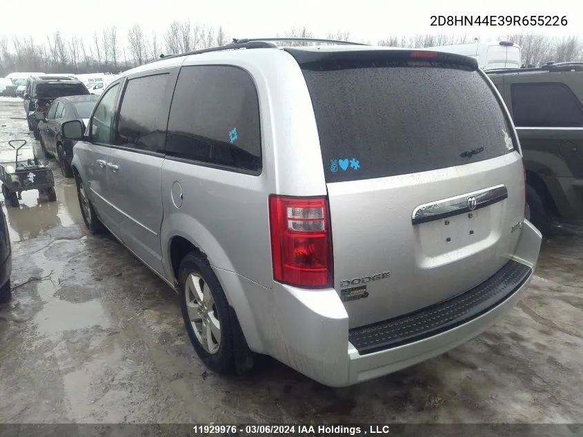 2D8HN44E39R655226 2009 Dodge Grand Caravan Se