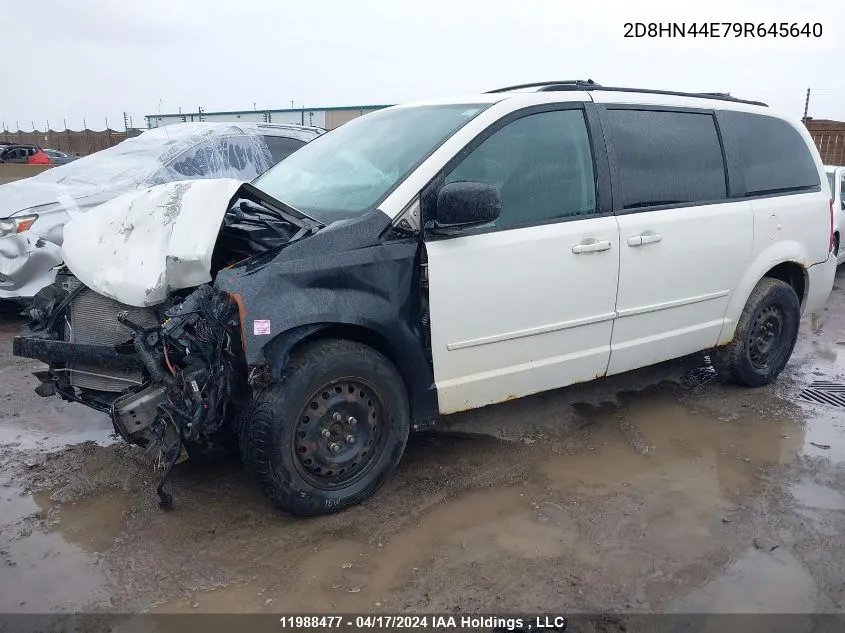 2D8HN44E79R645640 2009 Dodge Grand Caravan Se