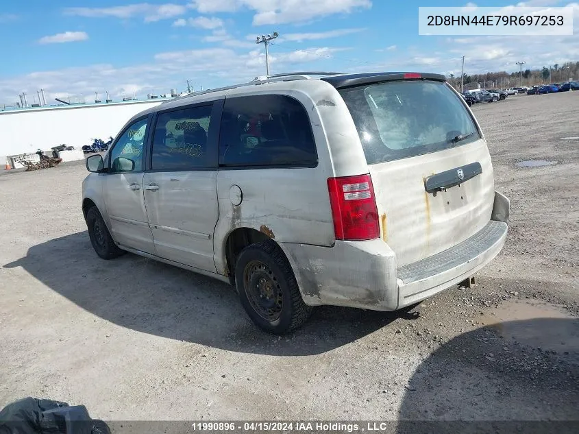 2009 Dodge Grand Caravan Se VIN: 2D8HN44E79R697253 Lot: 11990896