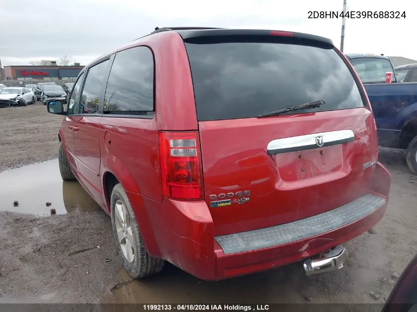 2009 Dodge Grand Caravan Se VIN: 2D8HN44E39R688324 Lot: 11992133