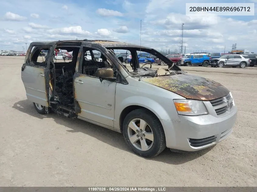 2D8HN44E89R696712 2009 Dodge Grand Caravan Se