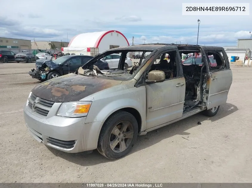 2009 Dodge Grand Caravan Se VIN: 2D8HN44E89R696712 Lot: 11997028