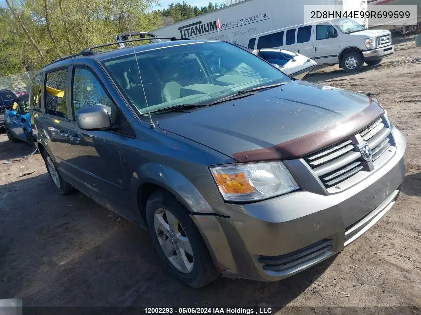 2009 Dodge Grand Caravan Se VIN: 2D8HN44E99R699599 Lot: 12002293