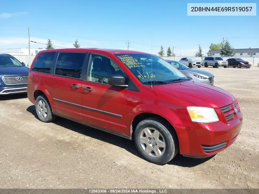 2009 Dodge Grand Caravan Se VIN: 2D8HN44E69R519057 Lot: 12083306