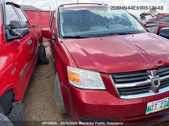 2009 Dodge Grand Caravan Se VIN: 2D8HN44E69R613648 Lot: 20158820