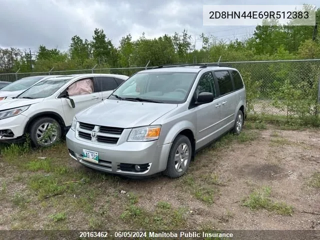 2009 Dodge Grand Caravan Se VIN: 2D8HN44E69R512383 Lot: 20163462