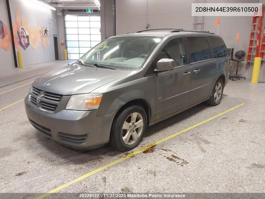 2D8HN44E39R610500 2009 Dodge Grand Caravan Se