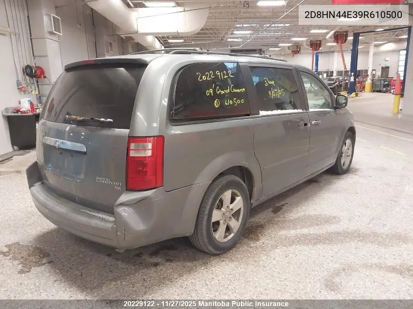 2D8HN44E39R610500 2009 Dodge Grand Caravan Se