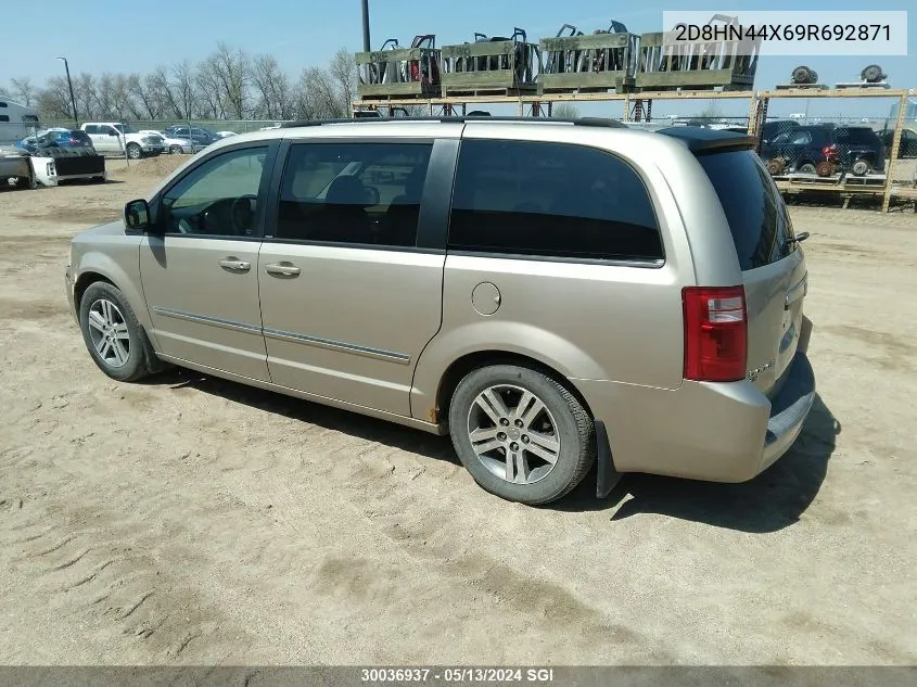 2D8HN44X69R692871 2009 Dodge Grand Caravan Se