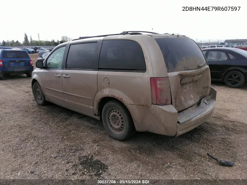 2009 Dodge Grand Caravan Se VIN: 2D8HN44E79R607597 Lot: 30037706