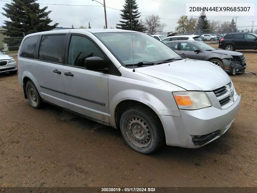 2D8HN44EX9R685307 2009 Dodge Grand Caravan Se