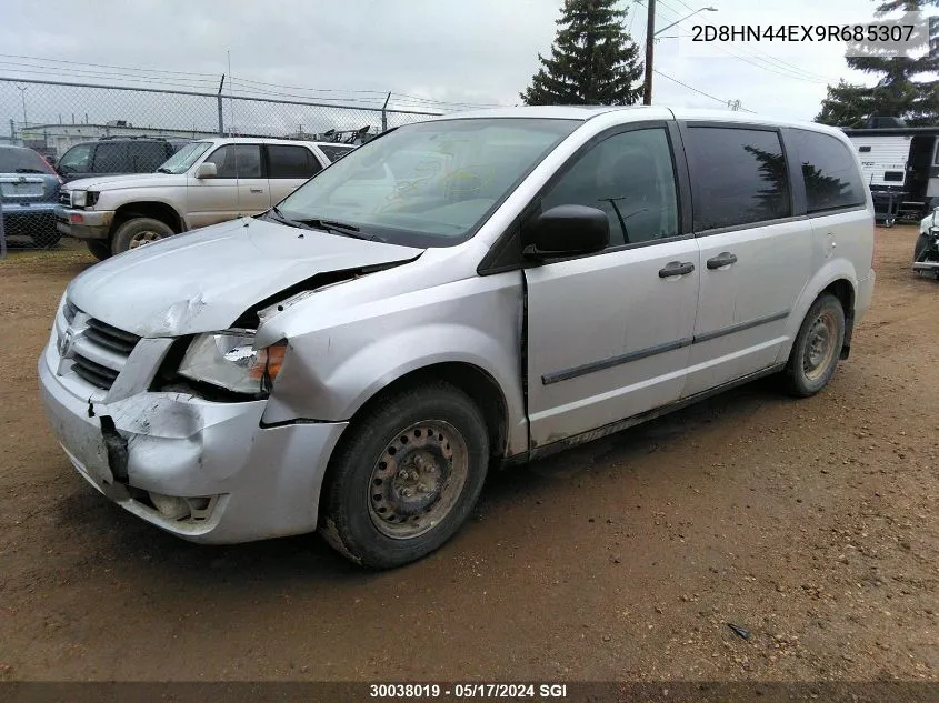 2D8HN44EX9R685307 2009 Dodge Grand Caravan Se