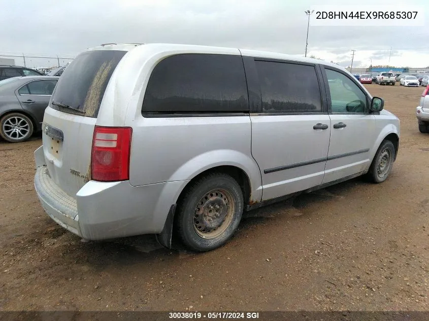 2D8HN44EX9R685307 2009 Dodge Grand Caravan Se