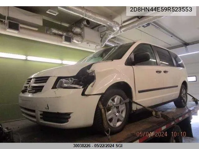 2009 Dodge Grand Caravan Se VIN: 2D8HN44E59R523553 Lot: 30038226