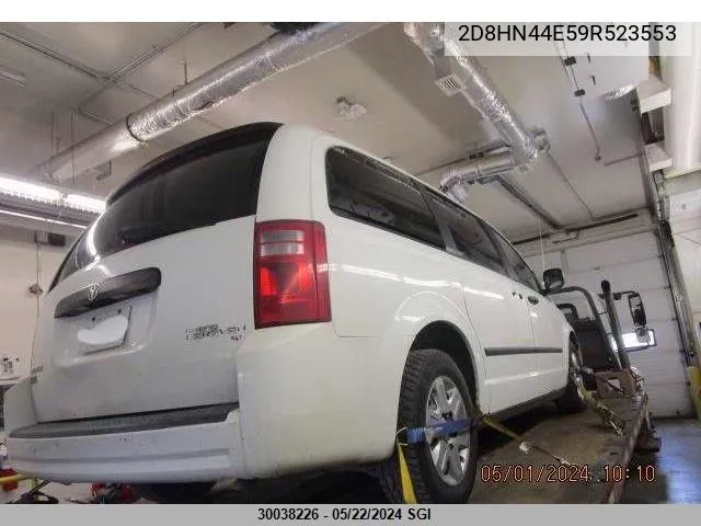 2009 Dodge Grand Caravan Se VIN: 2D8HN44E59R523553 Lot: 30038226