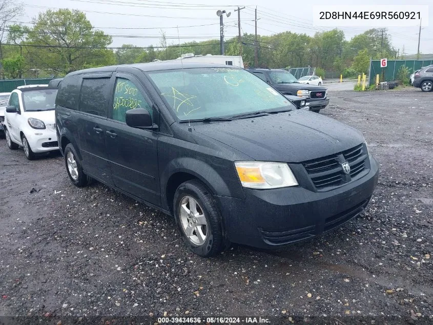 2D8HN44E69R560921 2009 Dodge Grand Caravan Se