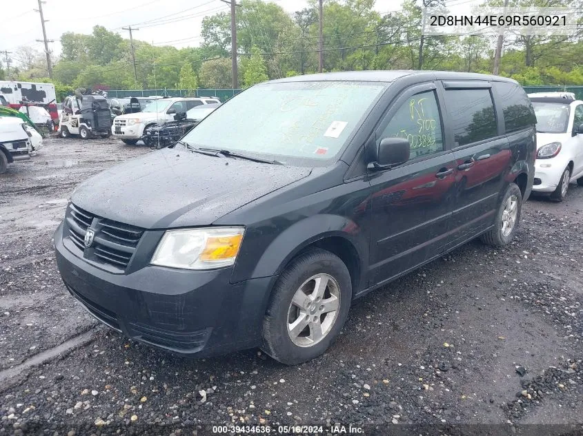 2D8HN44E69R560921 2009 Dodge Grand Caravan Se