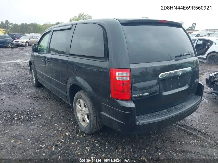 2009 Dodge Grand Caravan Se VIN: 2D8HN44E69R560921 Lot: 39434636