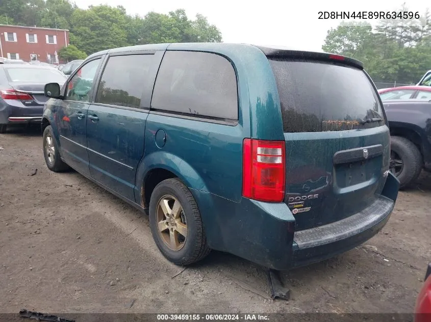 2D8HN44E89R634596 2009 Dodge Grand Caravan Se