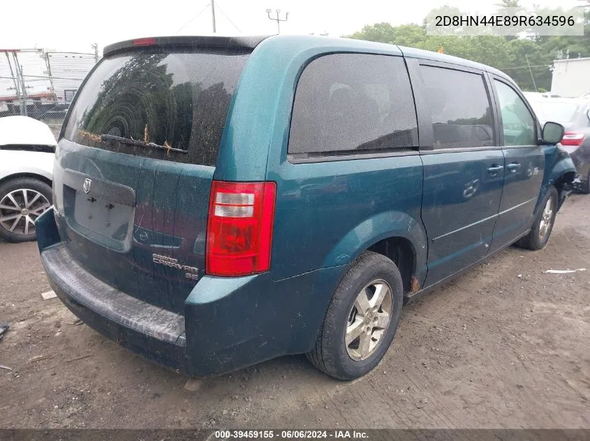 2009 Dodge Grand Caravan Se VIN: 2D8HN44E89R634596 Lot: 39459155