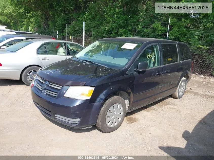 1D8HN44EX9B512028 2009 Dodge Grand Caravan Se