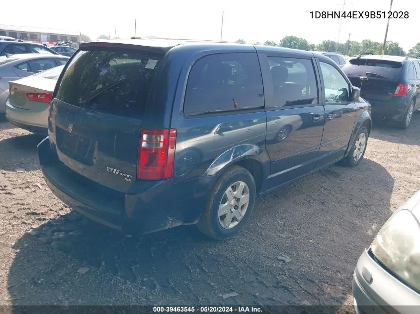 1D8HN44EX9B512028 2009 Dodge Grand Caravan Se