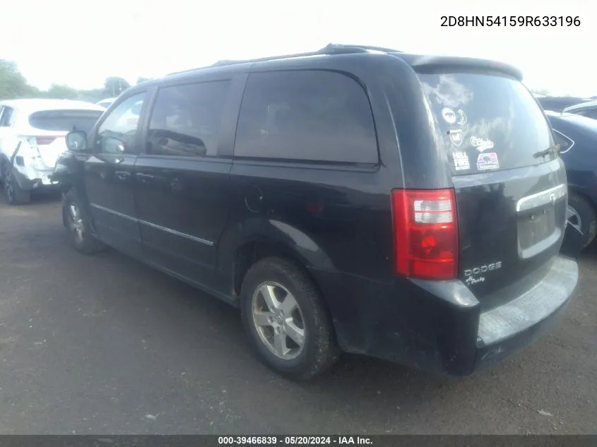 2009 Dodge Grand Caravan Sxt VIN: 2D8HN54159R633196 Lot: 39466839