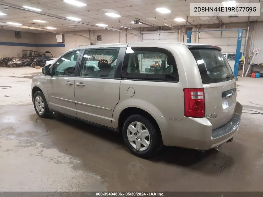 2009 Dodge Grand Caravan Se VIN: 2D8HN44E19R677595 Lot: 39494806