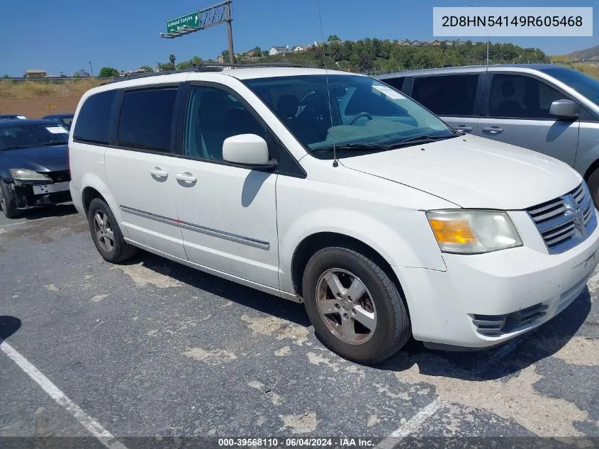 2009 Dodge Grand Caravan Sxt VIN: 2D8HN54149R605468 Lot: 39568110